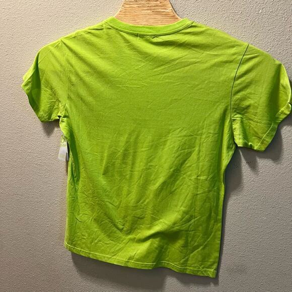 BE PROUD BP. Gender Inclusive Graphic Tee Unisex Small Green Punch Crew Neck - Picture 5 of 5